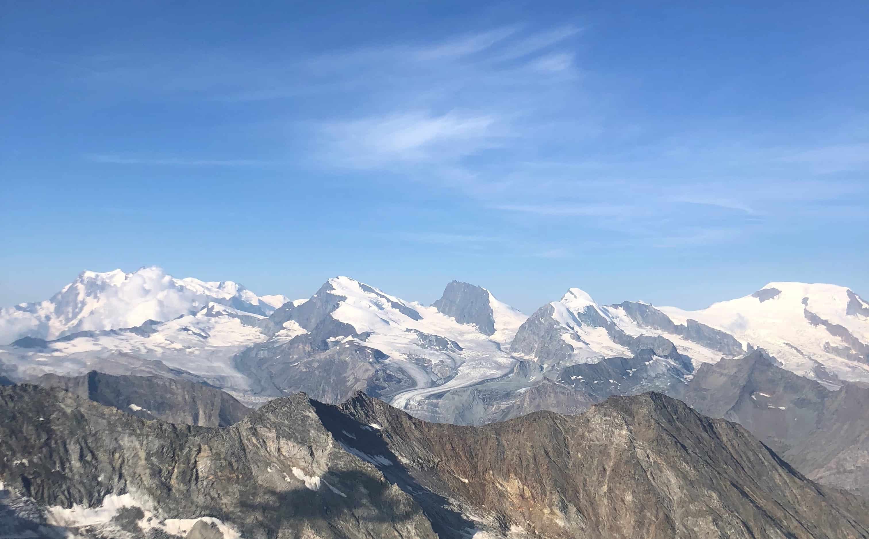 Schweiz Bergsteigen für Anfänger - Bergsteigen in der Schweiz