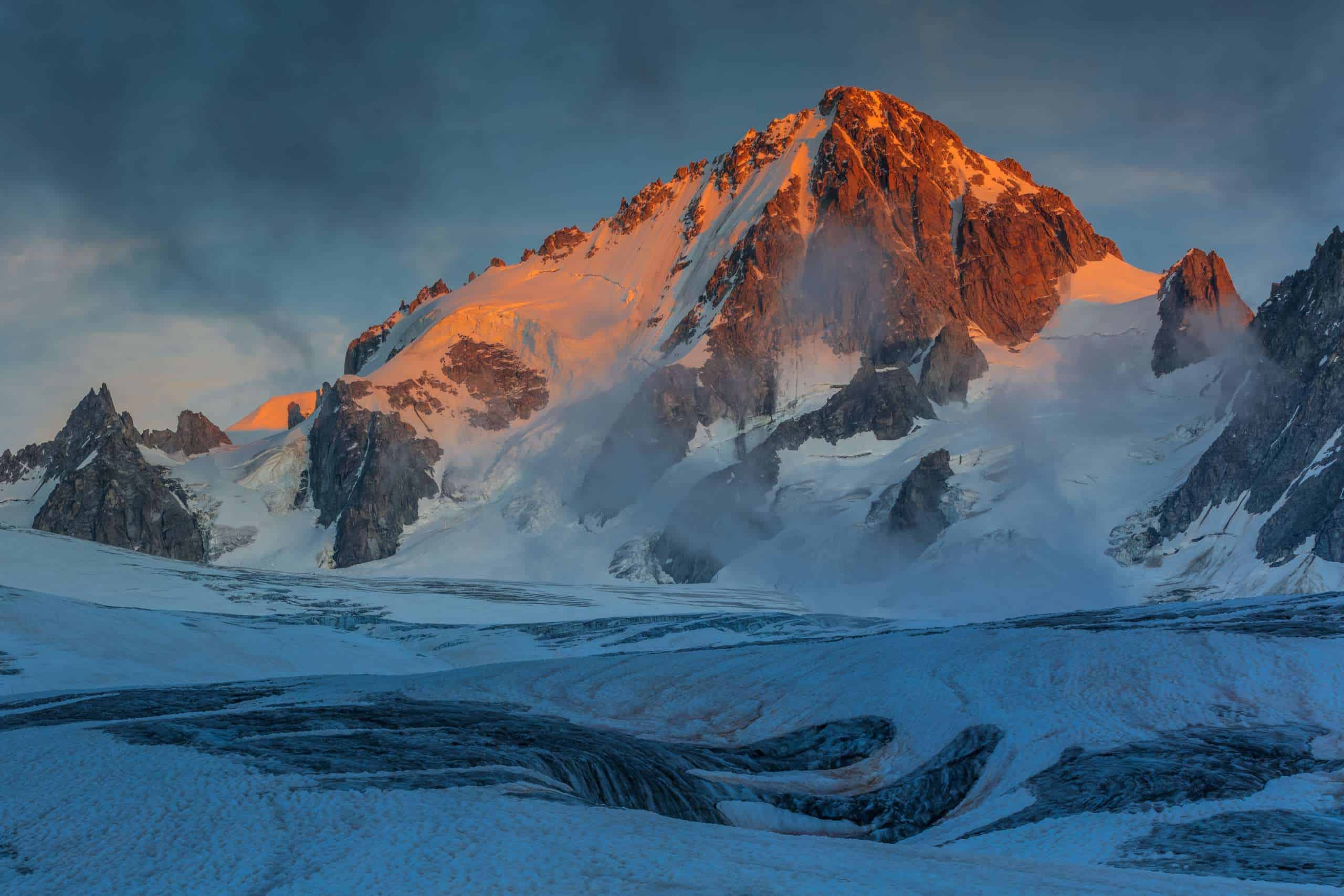 glacier du tour in sunrise french alps 2022 02 02 03 47 47 utc scaled - Blog